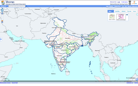 Bhuvan -2D :Hydrology