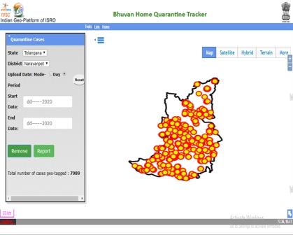 Home Quarantine Tracker - Narayanpet Dist